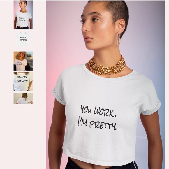 White graphic Tee NWT - Picture 2 of 2